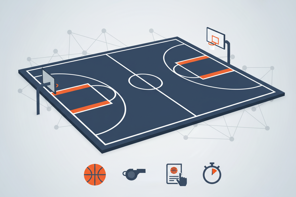 De belangrijkste basketbal regels uitgelegd voor beginners